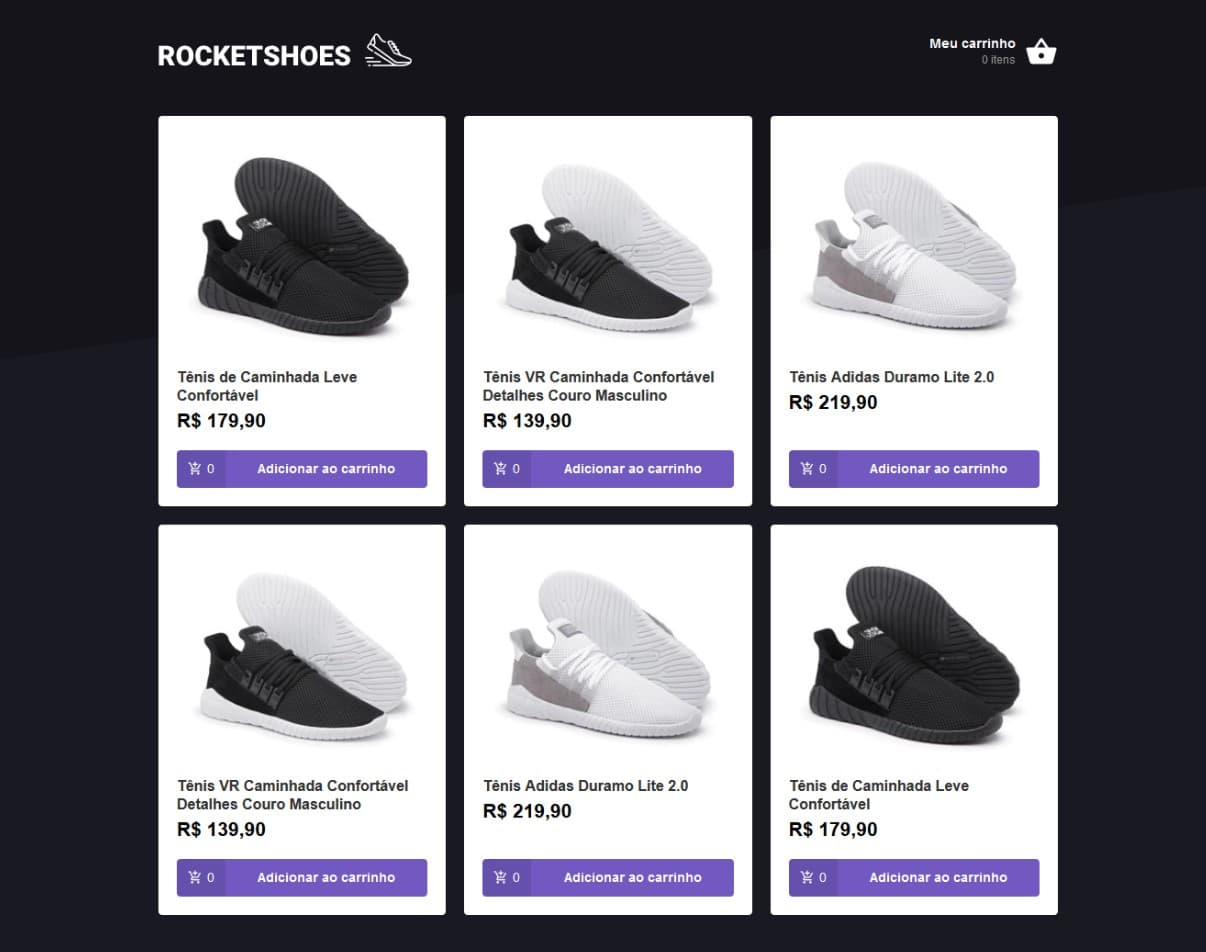 Imagem do projeto Rocket Shoes